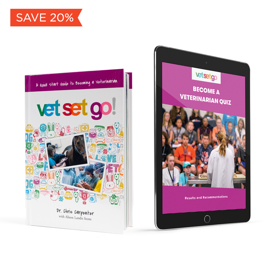 20 Off a Vet Book and Quiz Bundle Vet Set Go